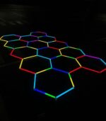 Set de 14 hexagonales RGB (Colores) de 4,0m x 2,4m - Imagen 5