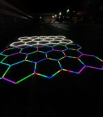 Set de 14 hexagonales RGB (Colores) de 4,0m x 2,4m - Imagen 3