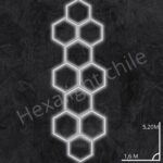 Set 10 hexágonos (5,20m x 1,6m)