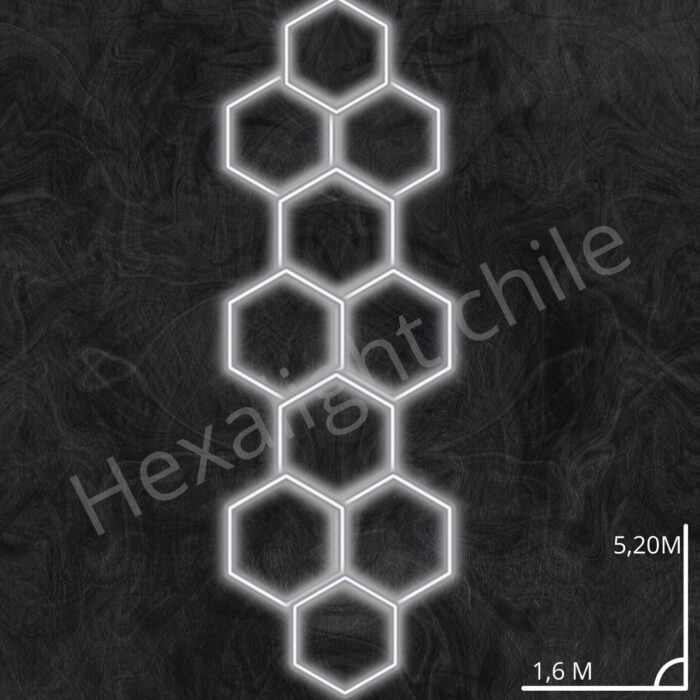 Set 10 hexágonos 5,20m x 1,6m - Imagen 1