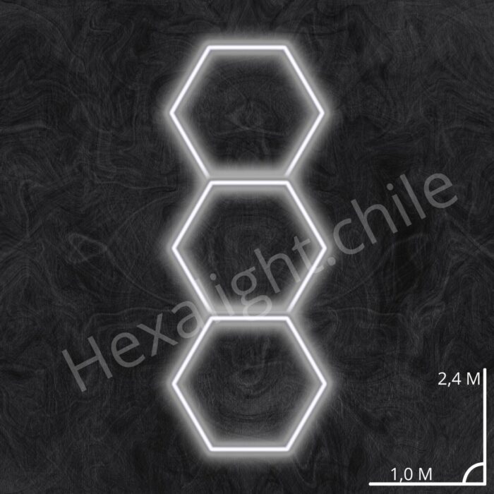 Set 3 hexágonos 2,4m x 1,0m - Imagen 1