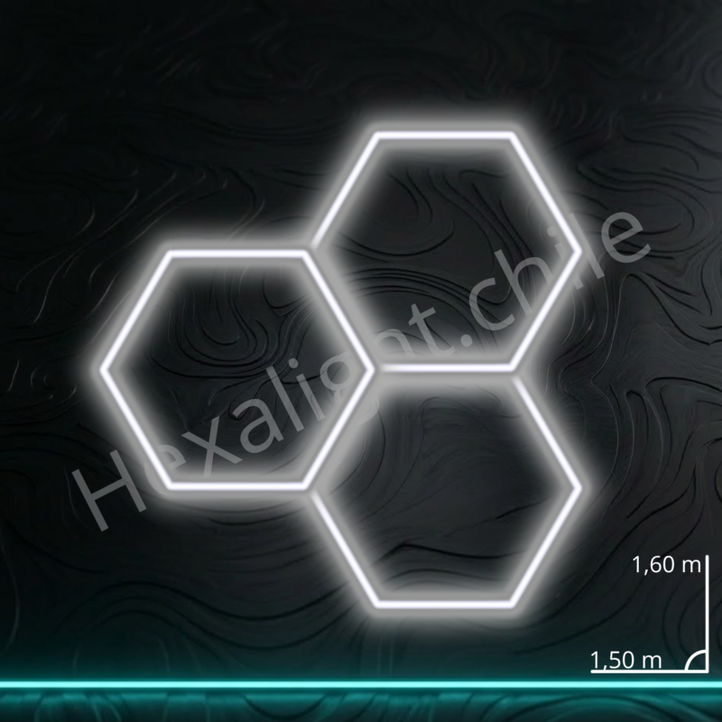 Sistema Hexa Kit 3 Hexágono 1,60 m x 1,50 m (105W)