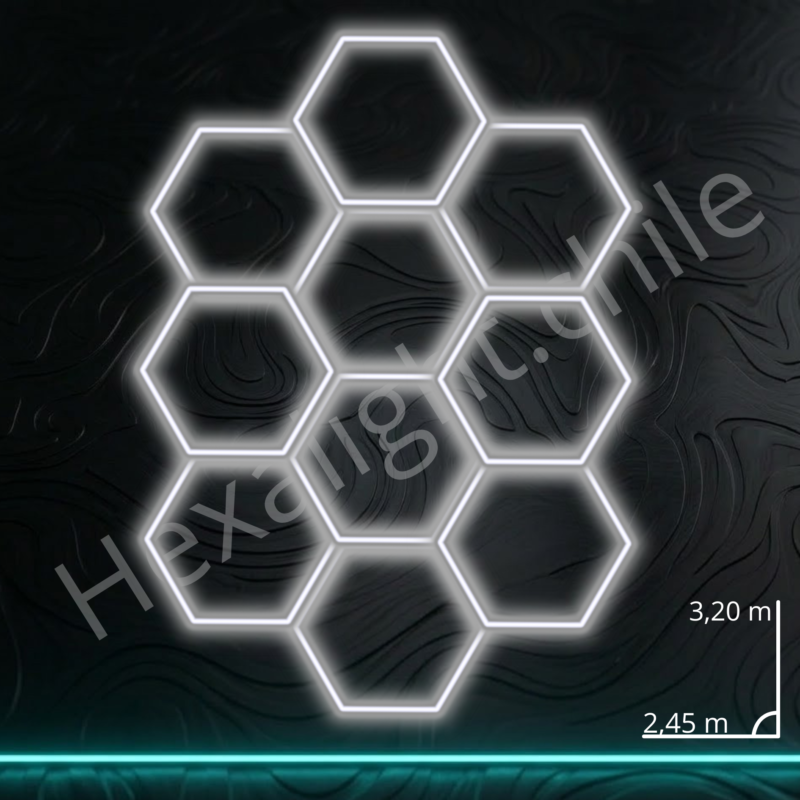 Sistema Hexa Kit 10 Hexágono 3,20 m x 2,45 m (406W)