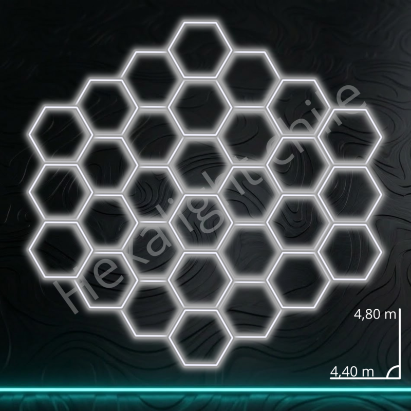 Sistema Hexa Kit 30 Hexágono 4,80 m x 4,40 m (777W)