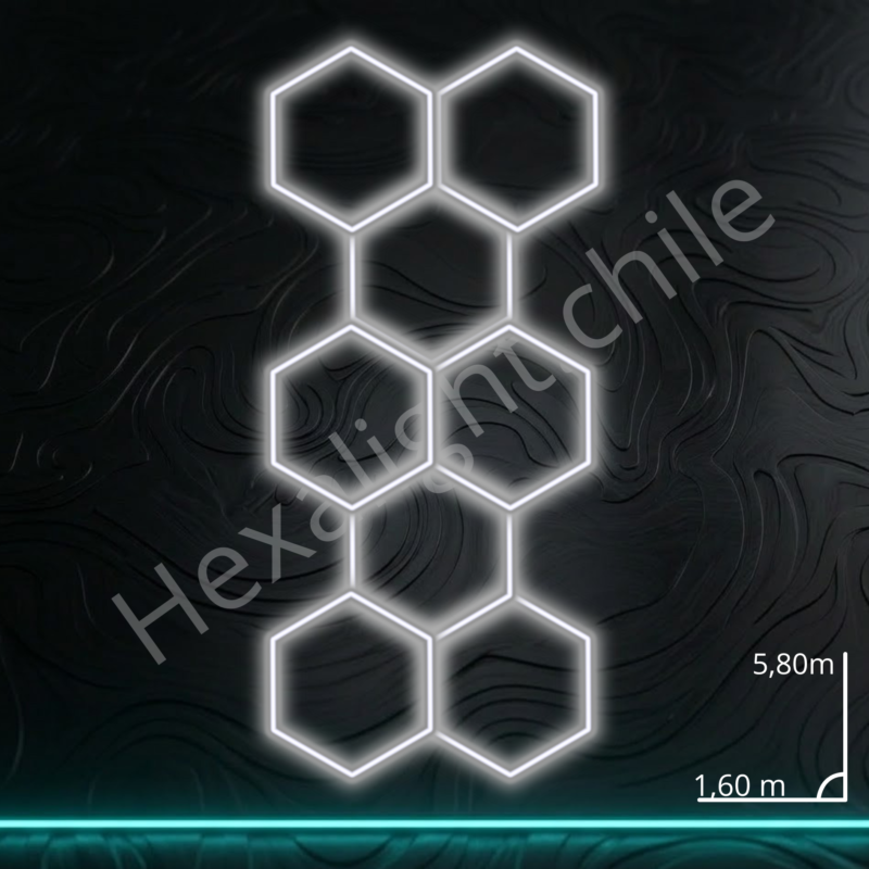 Sistema Hexa Kit 8 Hexágono 5,80 m x 1,60 m (266W)