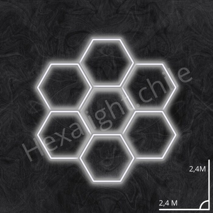 Set 7 hexágonos 2,4m x 2,4m - Imagen 1