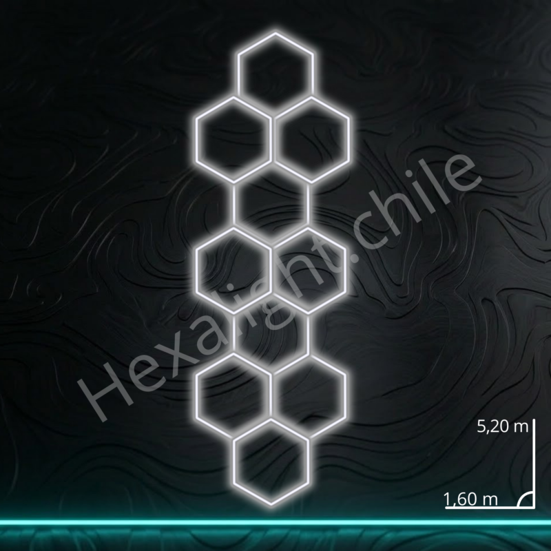 Sistema Hexa Kit 10 Hexágono 5,20 m x 1,60 m