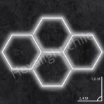 Set 4 hexágonos (1,6m x 2,4m)