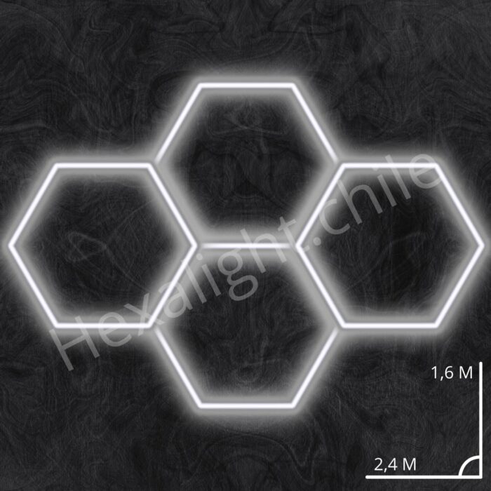 Set 4 hexágonos 1,6m x 2,4m - Imagen 1