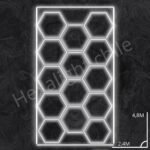 Set 14 hexagonos (4,8m x 2,4m / Con bordes)