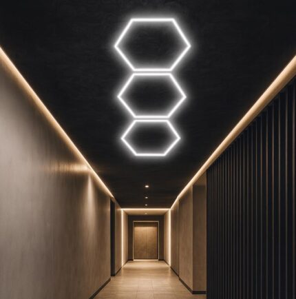 Sistema Hexa Kit 3 Hexágono 2,4 m x 100 cm (112W) - Imagen 5