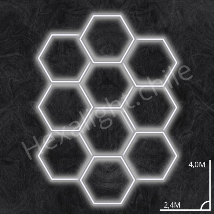Set 10 hexágonos 4,0m x 2,4m - Imagen 1