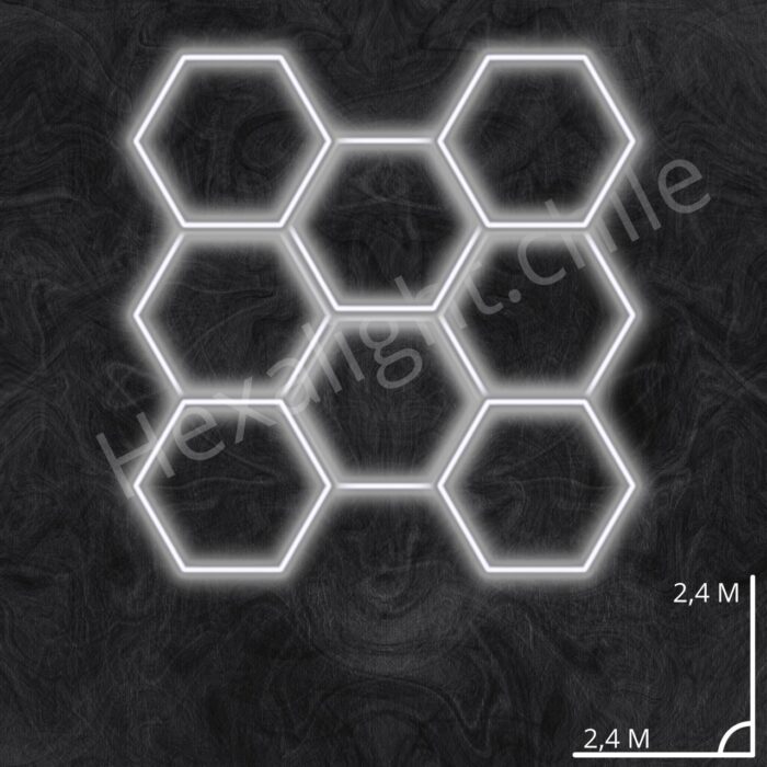 Set 8 hexágonos 2,4m x 2,4m - Imagen 1