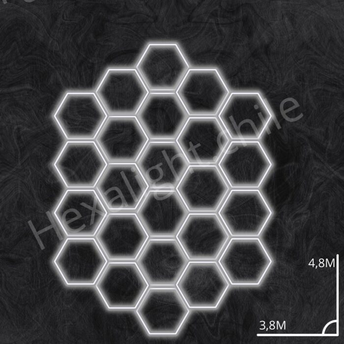 Set 24 hexágonos 4,8m x 3,8m - Imagen 1