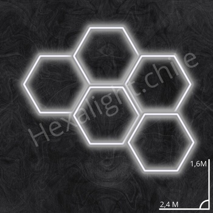Set 5 hexágonos 1,6m x 2,4m - Imagen 1