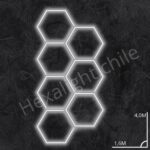 Set 7 hexágonos (4,0m x 1,6m)