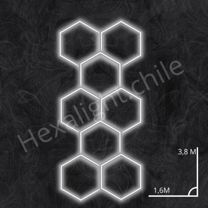 Set 8 hexágonos 3,8m x 1,6m - Imagen 1