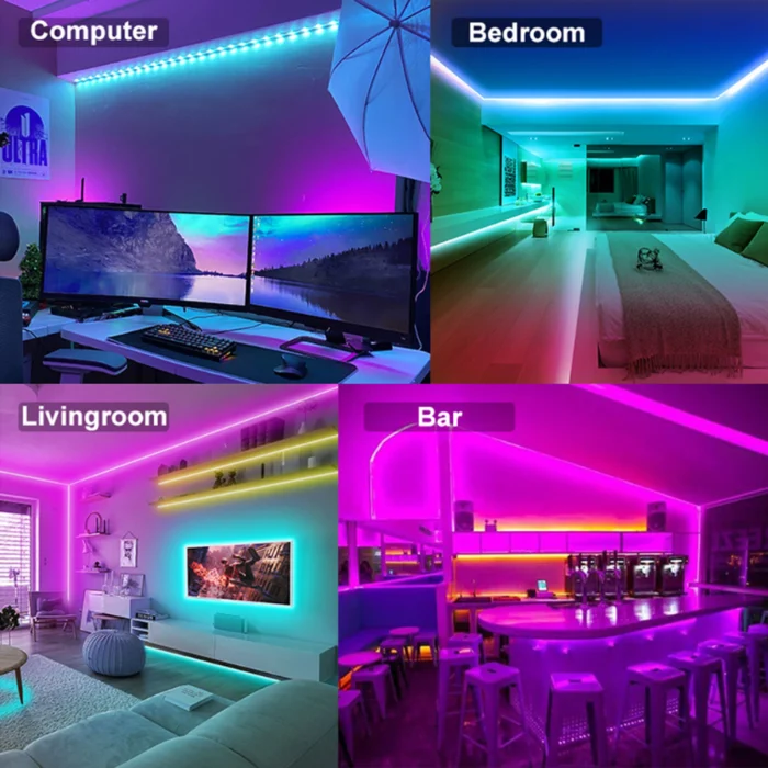 Luz LED secuencial RGB (10m) / Sin perfil de aluminio - Imagen 3