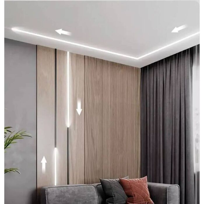 Luz LED secuencial blanca (10m) / Sin perfil de aluminio - Imagen 1