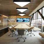 Lampara LED colgante / Triangular - Imagen 3