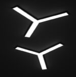 Lampara LED colgante / Helice ¨Y¨ (1.10m x 1m) - Imagen 4