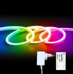 Cinta LED neon RGB al ritmo de la musica (5m) / Funciona con app - Imagen 2