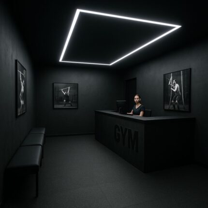 Lampara Rectangular 2,40 m x 1,20 m - Imagen 4