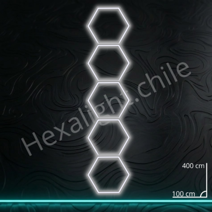 Sistema Hexa Kit 5 Hexágonos 400 cm x 100 cm (182W)