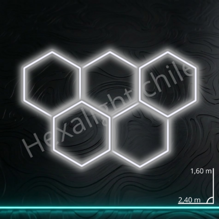 Sistema Hexa Kit 5 Hexágonos 1,60 m x 2,40 m (161W)