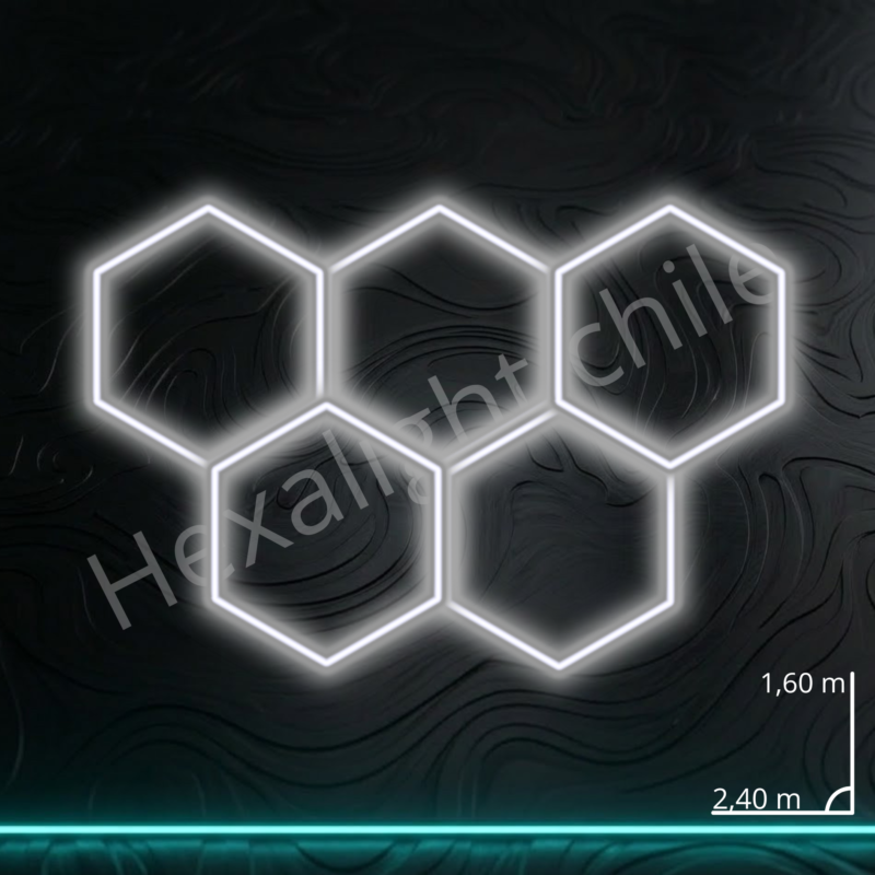 Sistema Hexa Kit 5 Hexágonos 1,60 m x 2,40 m (161W)