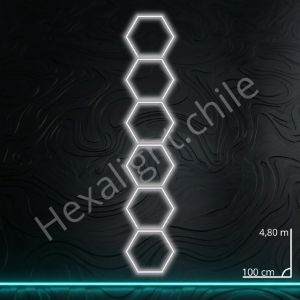 Sistema Hexa Kit 6 Hexágonos 4,80 m x 100 cm (217W)