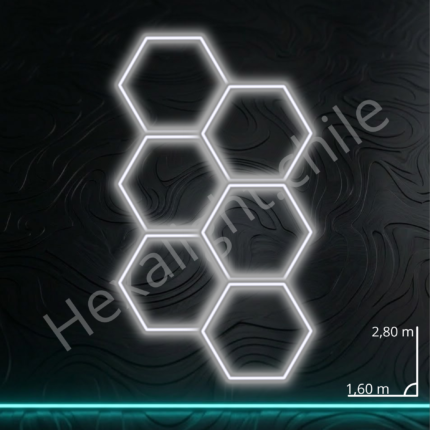 Sistema Hexa Kit 6 Hexágonos 2,80 m x 1,60 m (189W)