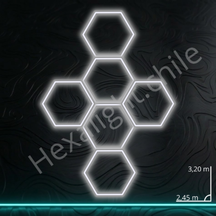 Sistema Hexa Kit 6 Hexágonos 3,20 m x 2,45 m (203W)