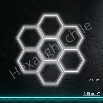 Sistema Hexa Kit 7 Hexágonos 2,40 m x 2,45 m (210W)