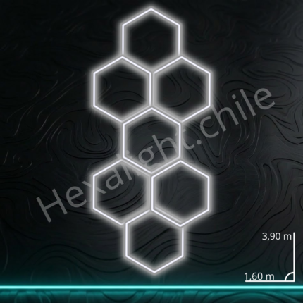 Sistema Hexa Kit 7 Hexágonos 3,90 m x 1,60 m (224W)