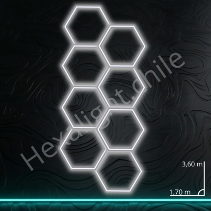 Sistema Hexa Kit 8 Hexágonos 3,60 m x 1,70 m (245W)
