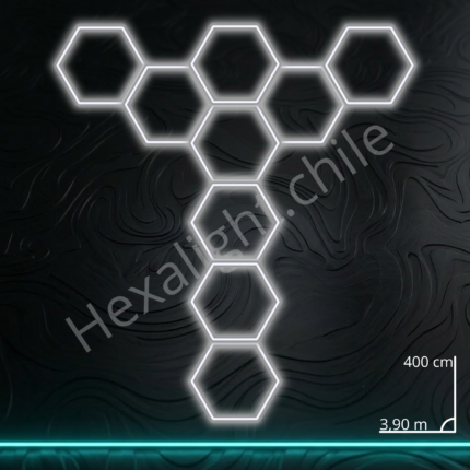 Sistema Hexa Kit 9 Hexágonos 400 cm x 3,90 m  (294W)