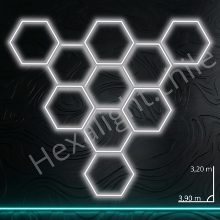 Sistema Hexa Kit 10 Hexágonos 3,20 m x 3,90 m  (315W)