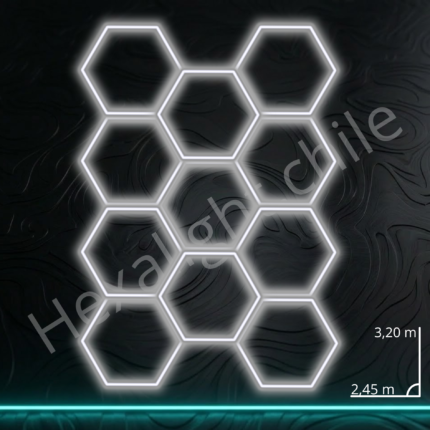 Sistema Hexa Kit 11 Hexágonos 3,20 m x 2,45 m  (315W)