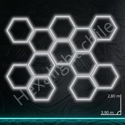 Sistema Hexa Kit 12 Hexágonos 2,80 m x 3,90 m  (385W)