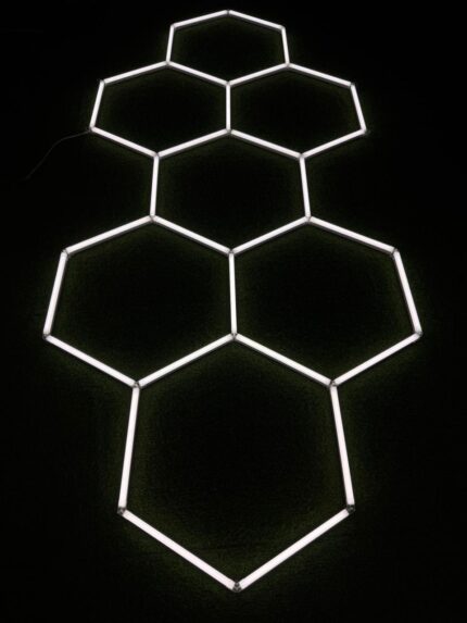 Sistema Hexa Kit 7 Hexágonos 3,90 m x 1,60 m (224W)