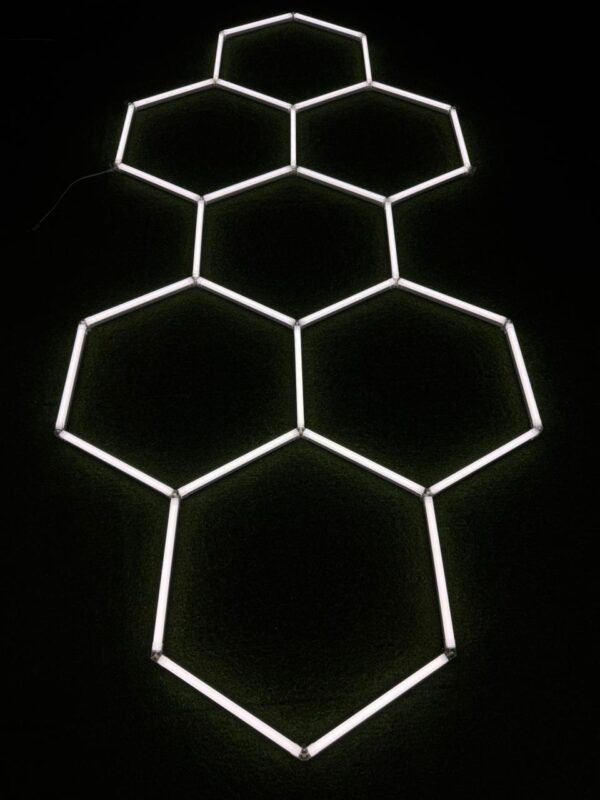 Sistema Hexa Kit 7 Hexágonos 3,90 m x 1,60 m (224W)