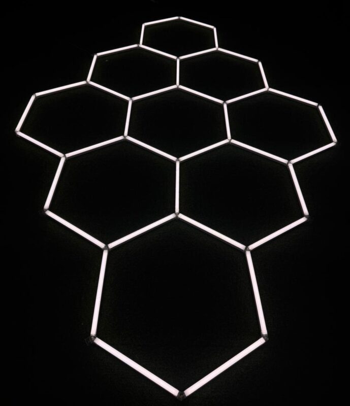 Sistema Hexa Kit 9 Hexágonos 3,90 m x 2,40 m  (266W)