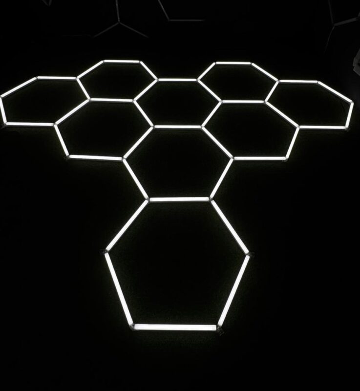 Sistema Hexa Kit 9 Hexágonos 3,40 m x 3,90 m  (280W)