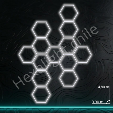 Sistema Hexa Kit 13 Hexágonos 4,80 m x 3,90m  (434W)