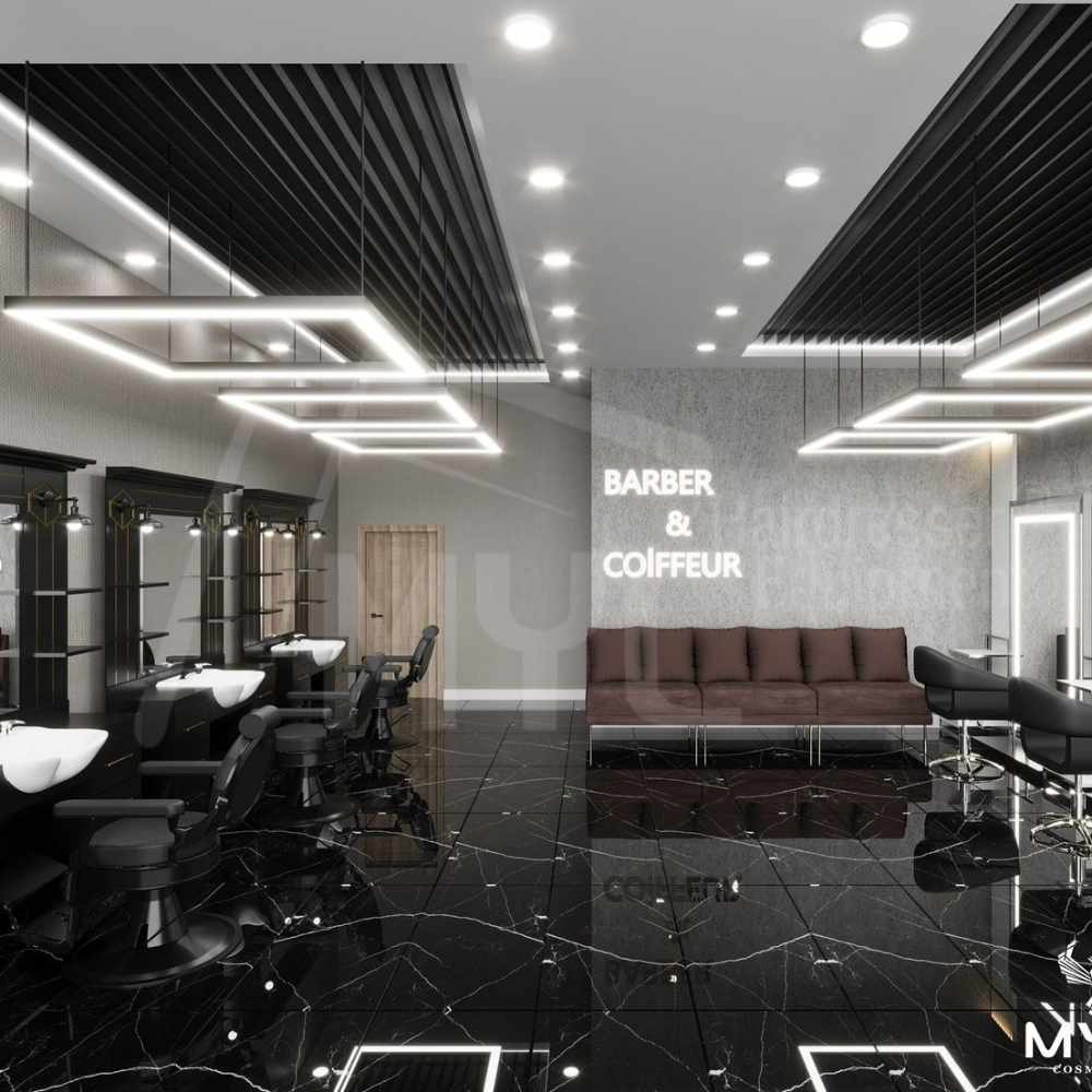 Iluminación LED para barberías