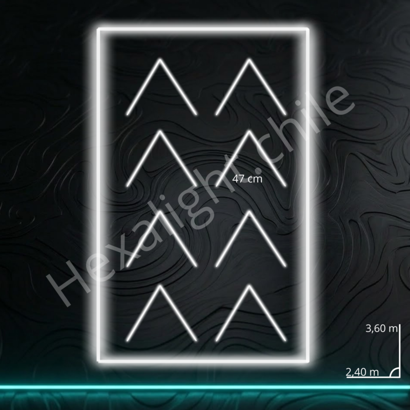 Kit Triángulos 3,60 m x 2,40 m (152W)