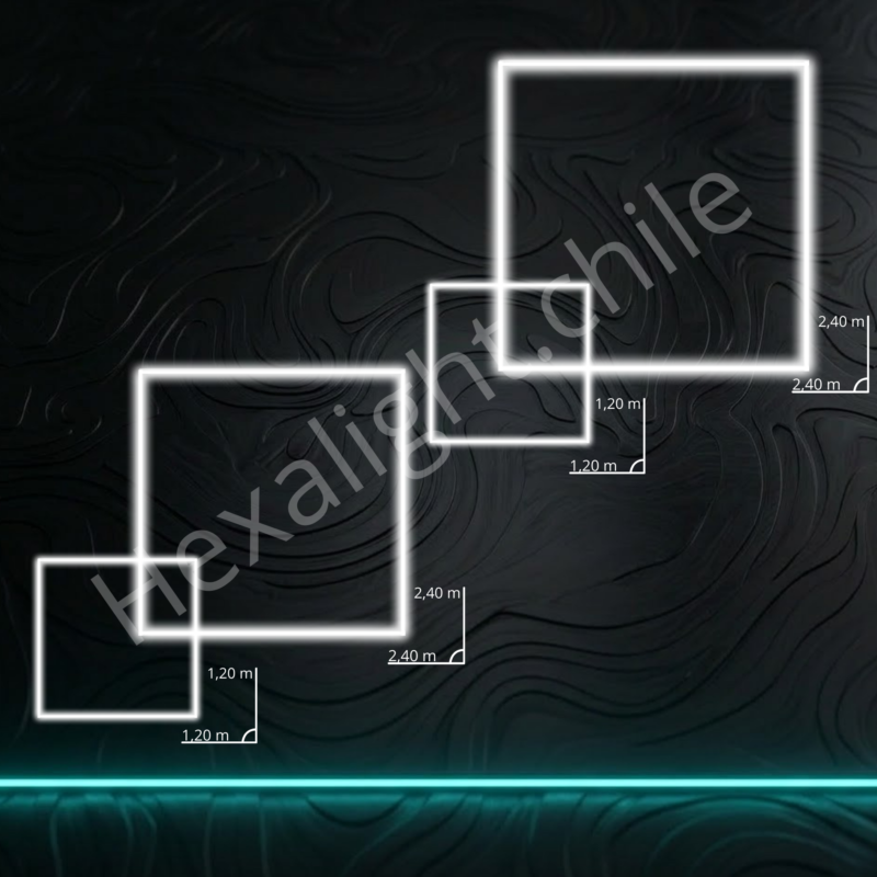 Kit de 4 Cuadrados (336W)