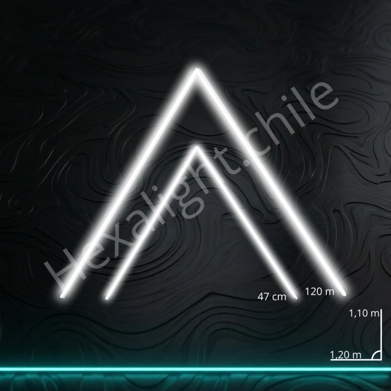 Kit 2 Triángulo1,10 m m x 1,20 m (63W)