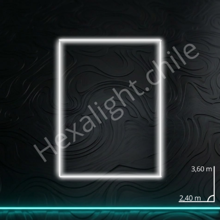 Rectángulo 3,6m x 2,40 m (140W)